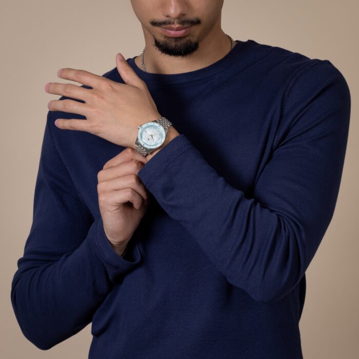 Montre Rado Captain Cook Auto Cadran Bleu Bracelet Acier 39MM