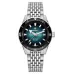 Montre Rado Captain Cook Auto Cadran Noir et Bleu Bracelet Acier 39MM