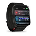 Montre Garmin Venu X1 Noir Connectée Bracelet Textile