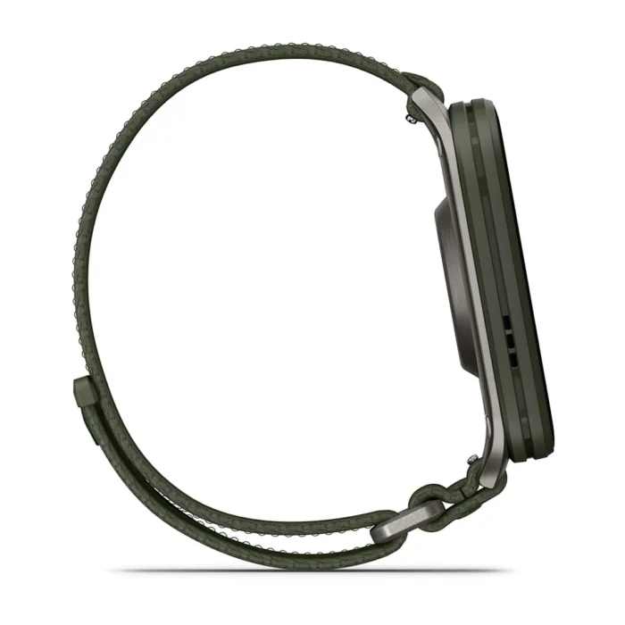 Montre Garmin Venu X1 Vert Moss Connectée Bracelet Textile