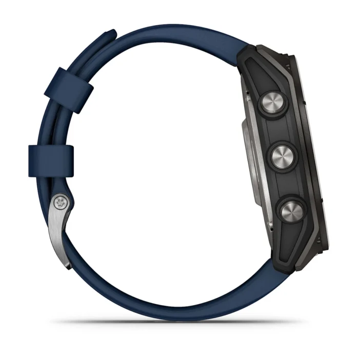 Montre Garmin Connectée Quatix 8 Amoled Marine Bracelet Caoutchouc 51MM