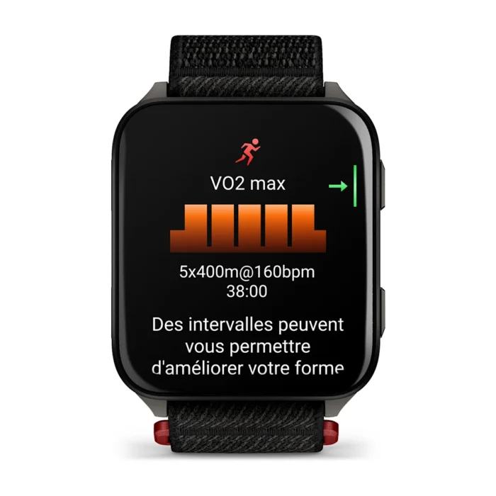 Montre Garmin Venu X1 Noir Connectée Bracelet Textile