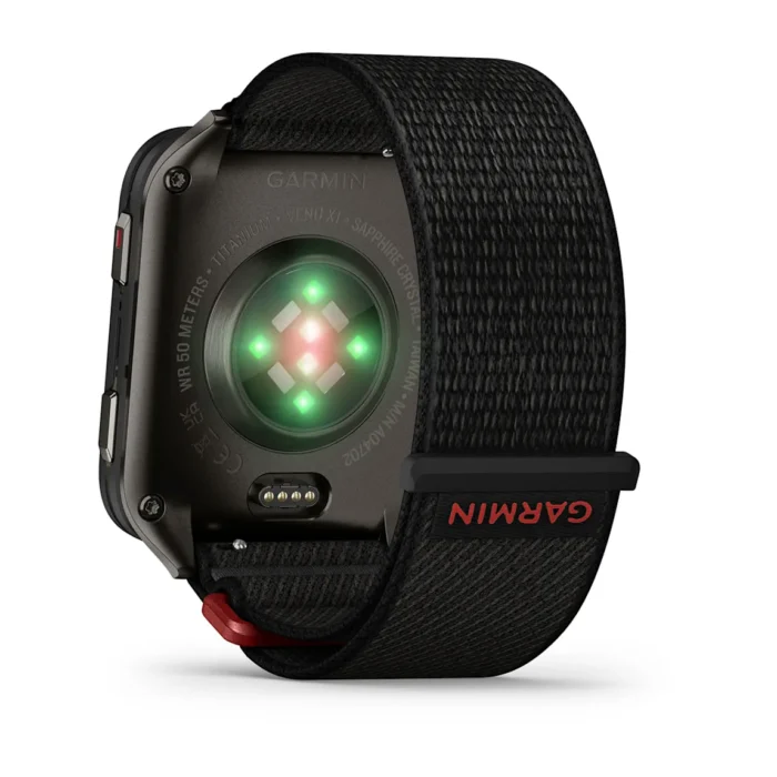 Montre Garmin Venu X1 Noir Connectée Bracelet Textile
