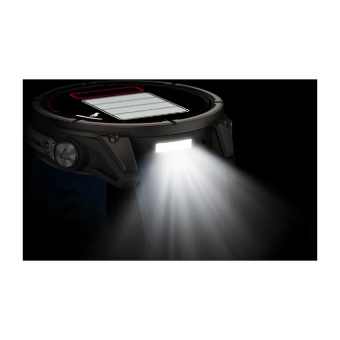 Montre Garmin Connectée Quatix 8 Amoled Marine Bracelet Caoutchouc 47MM