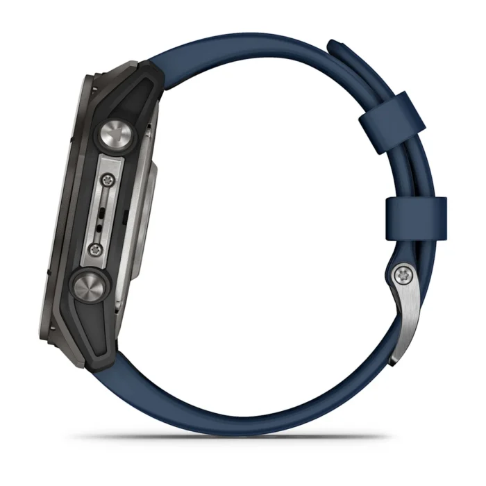 Montre Garmin Connectée Quatix 8 Amoled Marine Bracelet Caoutchouc 51MM