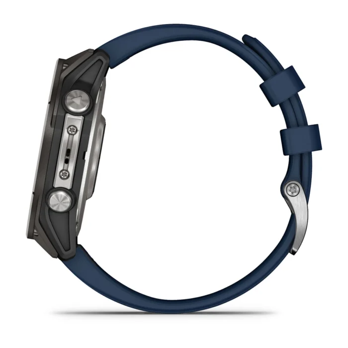 Montre Garmin Connectée Quatix 8 Amoled Marine Bracelet Caoutchouc 47MM