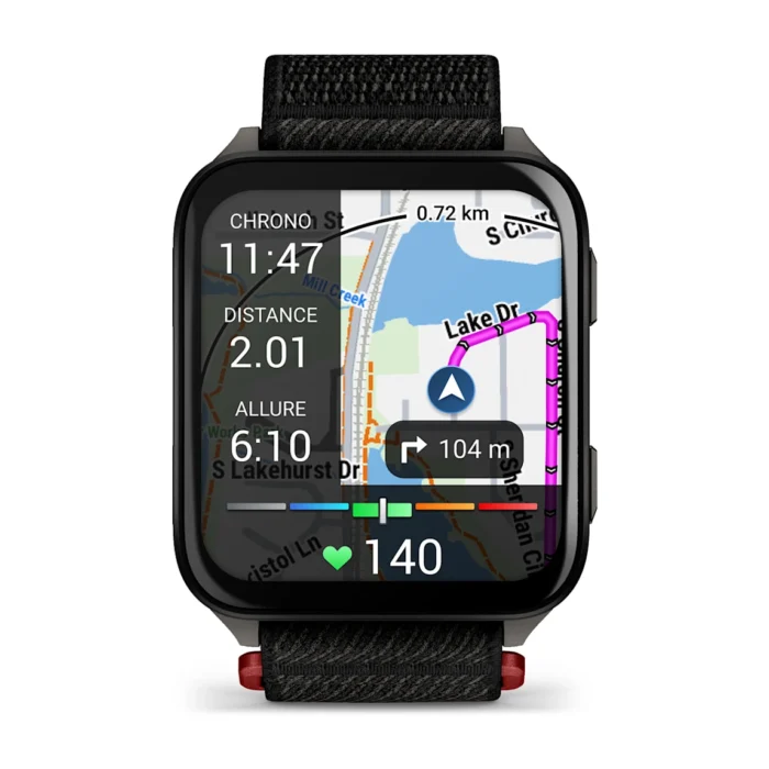 Montre Garmin Venu X1 Noir Connectée Bracelet Textile