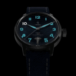 Montre Yema Flygraf CPA10 CMM.10 Cadran Bleu Bracelet Textile 40MM