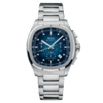 Montre Mido Multifort TV Chronograph Auto Cadran Bleu Bracelet Acier + Textile 42MM