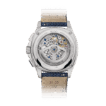 Montre Mido Multifort TV Chronograph Auto Cadran Bleu Bracelet Acier + Textile 42MM