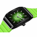 Montre Rado Anatom Automatic Cadran Vert Bracelet Caoutchouc