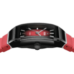 Montre Rado Anatom Automatic Cadran Rouge Bracelet Caoutchouc
