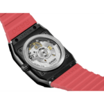Montre Rado Anatom Automatic Cadran Rouge Bracelet Caoutchouc