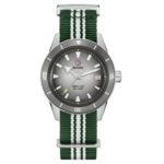 Montre Rado Captain Cook x Tennis Limited Auto Cadran Gris Noir Bracelet Acier + Tissu 39MM