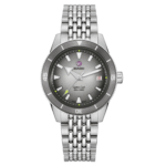 Montre Rado Captain Cook x Tennis Limited Auto Cadran Gris Noir Bracelet Acier + Tissu 39MM
