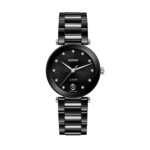 Montre Rado LaCoupole Quartz Diamonds Cadran Noir Bracelet Céramique 31MM