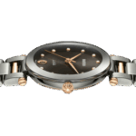 Montre Rado LaCoupole Quartz Diamonds Cadran Noir Bracelet Céramique 31MM