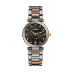 Montre Rado LaCoupole Quartz Diamonds Cadran Noir Bracelet Céramique 31MM