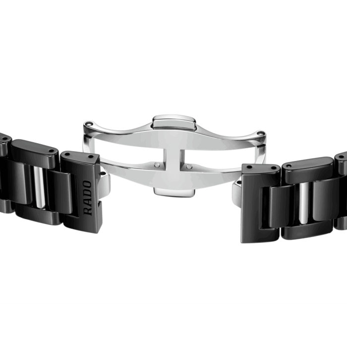 Montre Rado LaCoupole Quartz Diamonds Cadran Noir Bracelet Céramique 31MM