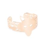 Bracelet Ginette NY Wolf Cuff Or Rose