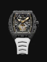 Montre Blackout Watches XP1 Tourbillon LT Centurion Bracelet Caoutchouc 44MM – Image 2