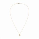 Pendentif Dinh Van Le Pavé Petit Modèle sur Chaîne Or Jaune