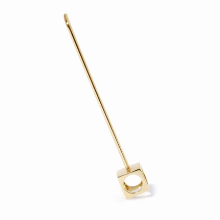 Mono Boucle d'Oreille Dinh Van Le Pavé Or Jaune