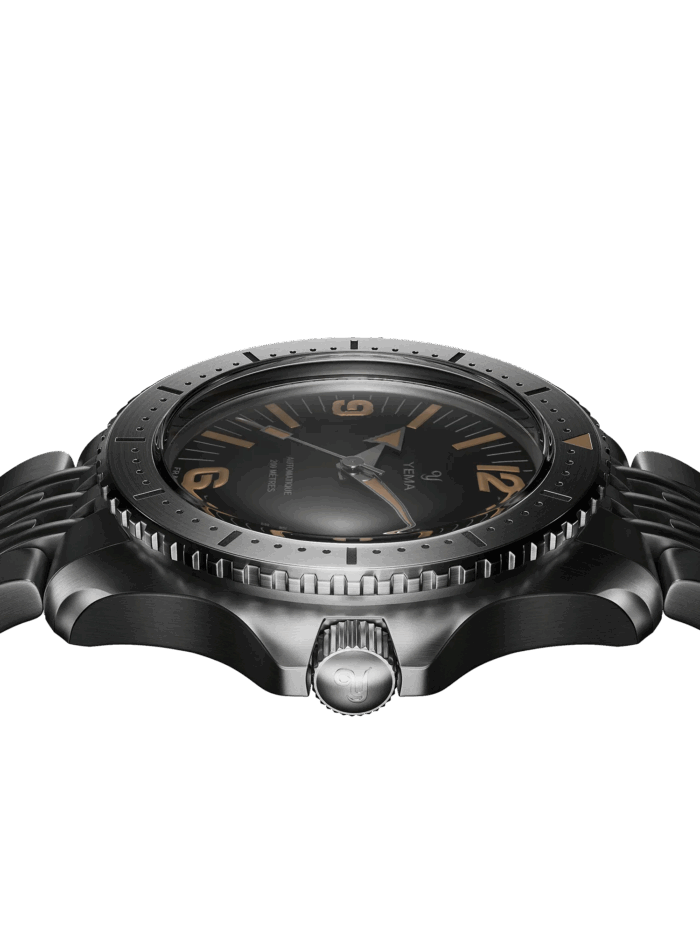 Montre Yema Diver Auto Cadran Noir 39.5Mm Montre Yema Diver Auto Cadran Noir 39.5Mm