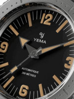 Montre Yema Diver Auto Cadran Noir 39.5Mm
