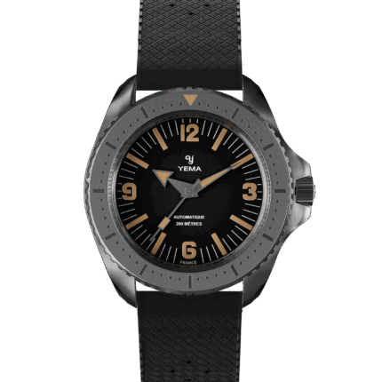 Montre Yema Diver Auto Cadran Noir 39.5Mm