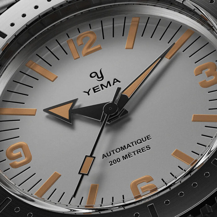 Montre Yema Diver Auto Cadran Blanc 39.5MM