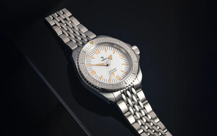 Montre Yema Diver Auto Cadran Blanc 39.5MM