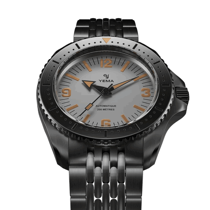 Montre Yema Diver Auto Cadran Blanc 39.5MM