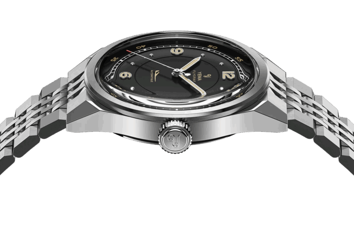 Montre Yema Flygraf Pilot Auto Cadran Noir 38.5MM Montre Yema Flygraf Pilot Auto Cadran Noir 38.5MM