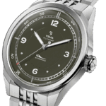Montre Yema Flygraf Pilot Auto Cadran Vert 38.5MM