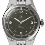 Montre Yema Flygraf Pilot Auto Cadran Vert 38.5MM