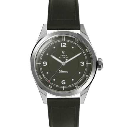 Montre Yema Flygraf Pilot Auto Cadran Vert 38.5MM