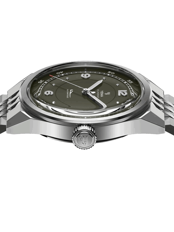 Montre Yema Flygraf Pilot Auto Cadran Vert 38.5MM Montre Yema Flygraf Pilot Auto Cadran Vert 38.5MM
