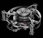 Montre Yema Superman Tourbillon CMM.31 Limited Edition Cadran Noir Bracelet Caoutchouc 43MM