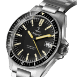 Montre Yema Navygraf Heritage Auto Cadran Noir B39MM