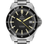Montre Yema Navygraf Heritage Auto Cadran Noir B39MM