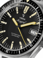 Montre Yema Navygraf Heritage Auto Cadran Noir 39MM