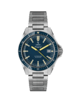 Montre Yema Navygraf Heritage Auto Cadran Bleu 39MM