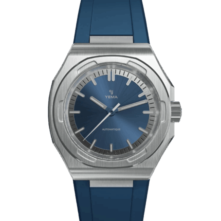 Montre Yema Urban Traveller Auto Cadran Bleu 39MM