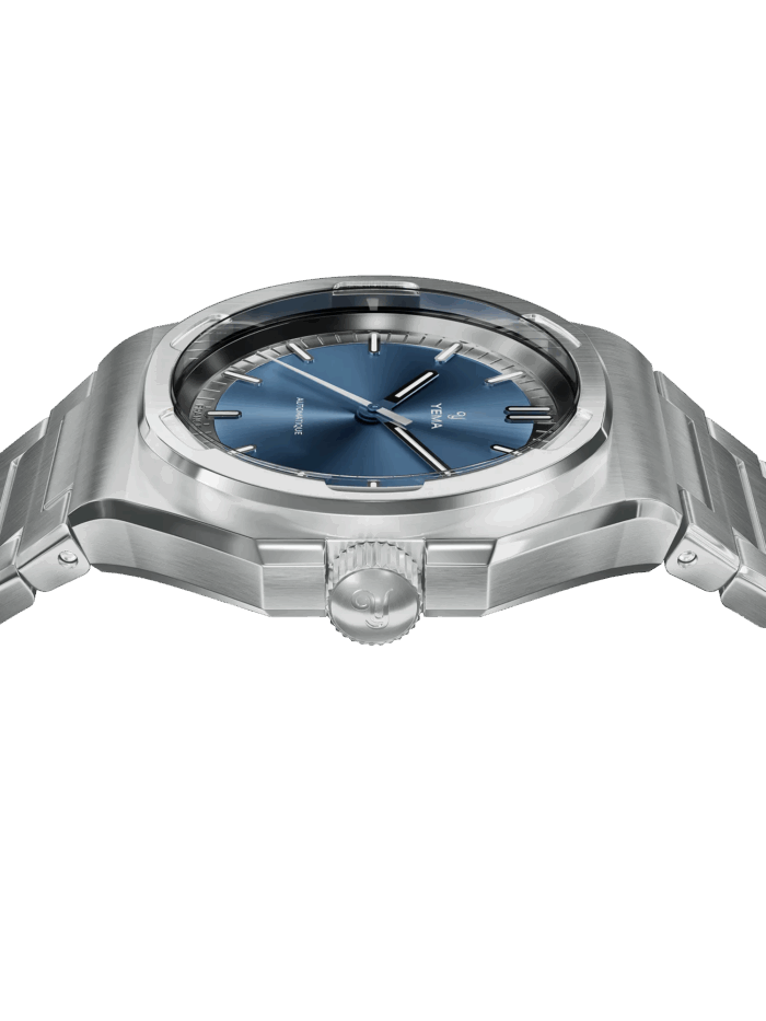 Montre Yema Urban Traveller Auto Cadran Bleu 39MM Montre Yema Urban Traveller Auto Cadran Bleu 39MM