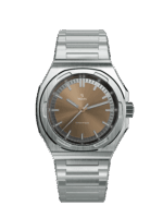 Montre Yema Urban Traveller Auto Cadran Brun 39MM