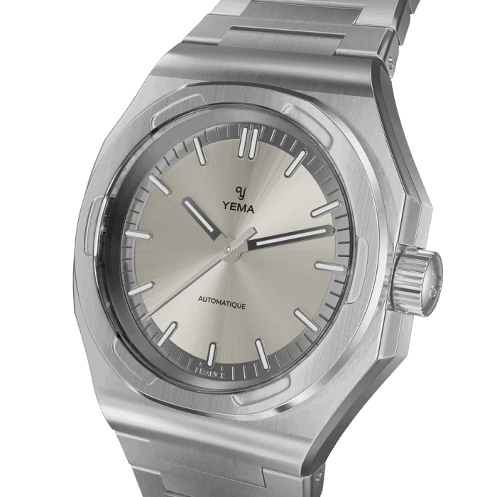 Montre Yema Urban Traveller Auto Cadran Beige 39MM