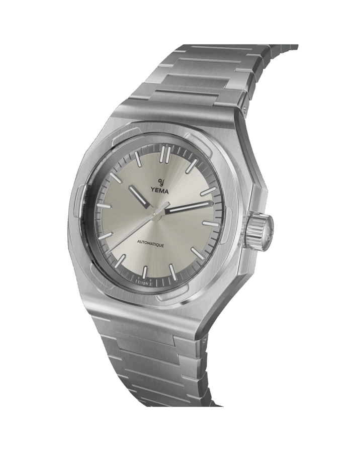 Montre Yema Urban Traveller Auto Cadran Beige 39MM