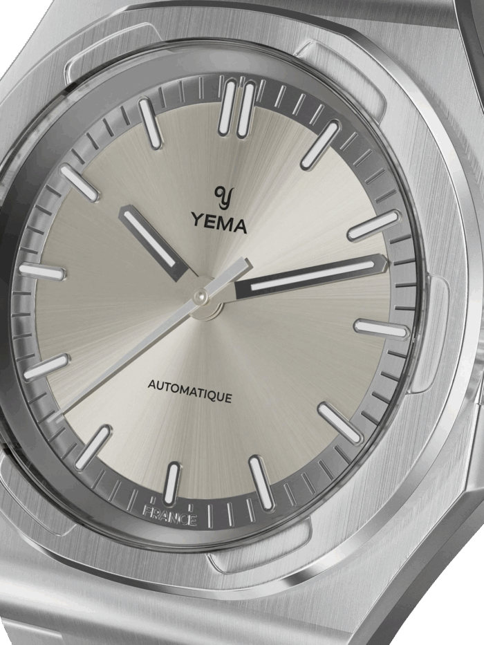 Montre Yema Urban Traveller Auto Cadran Beige 39MM