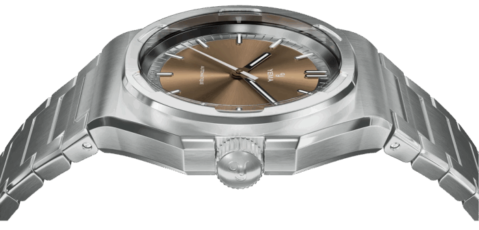 Montre Yema Urban Traveller Auto Cadran Brun 39MM